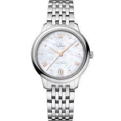 omega de ville prestige stainless steel lady's watch_1