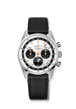 zenith chronomaster original stainless steel men's watch_2