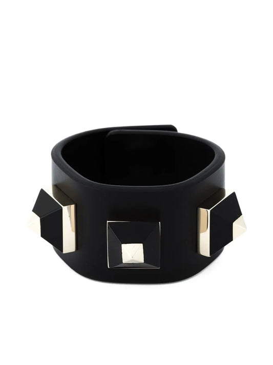 Givenchy spike stud leather bracelet