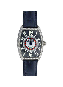 franck muller casablanca 18kt white gold diamond men's watch_1
