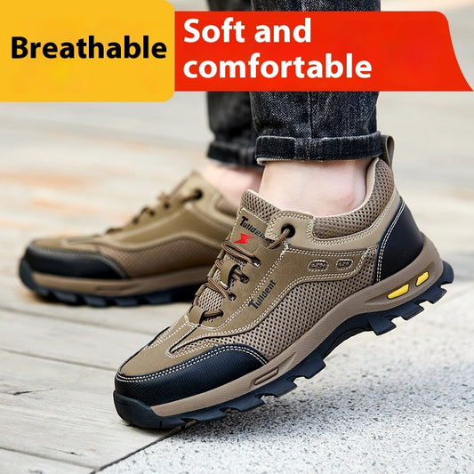 Men’s Protective Shoes – Anti-Smash, Anti-Pierce, Breathable & Odor-Resistant