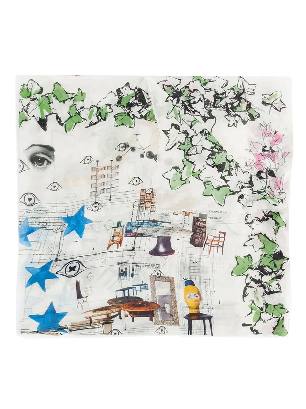 Faliero Sarti Faliero Sarti X L'Eclaireur 'Los Angeles' scarf