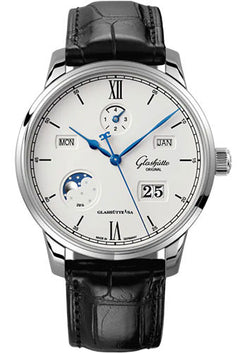 glashutte original senator excellence perpetual calendar stainless steel men's watch_6