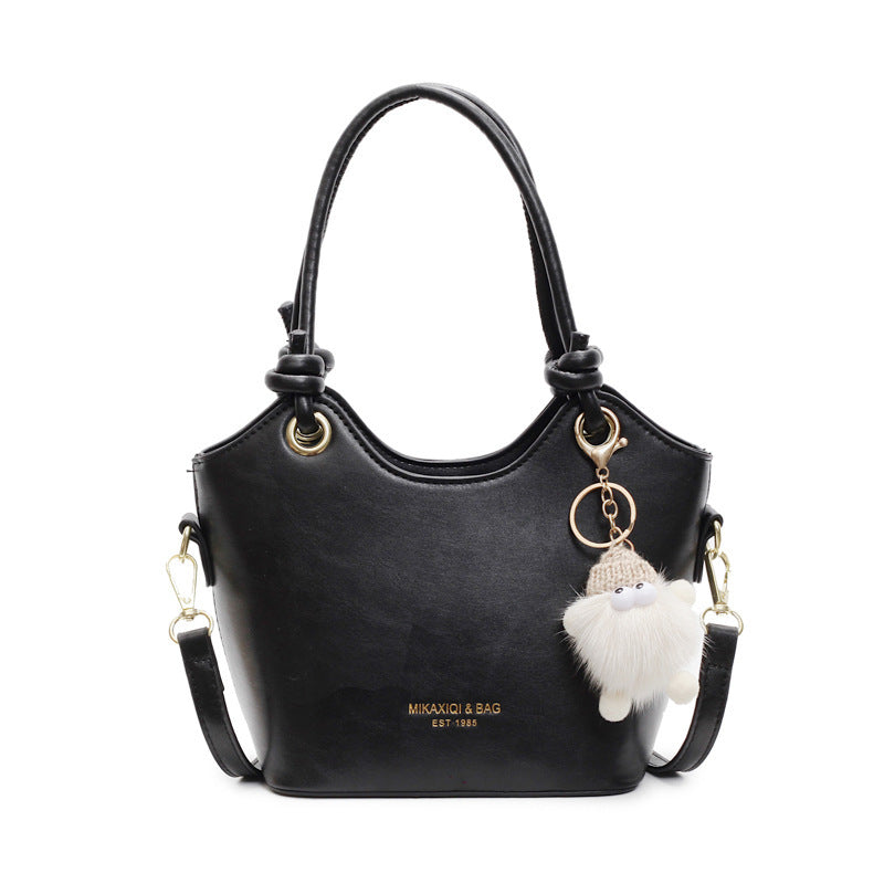 Sweet Style PU Leather Small Square Shoulder Crossbody Bag for Women