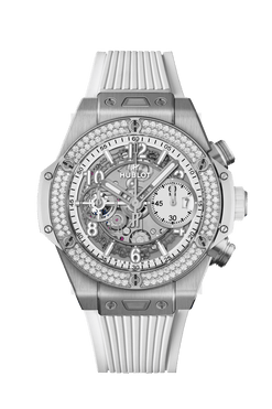 hublot unico big bang titanium & diamonds men's watch_1
