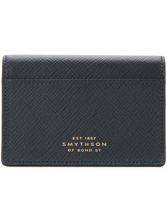 Smythson snap button wallet