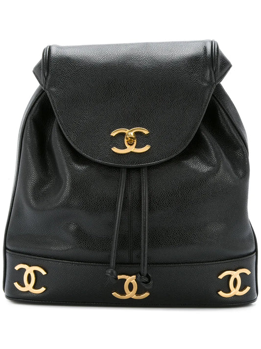 CHANEL CC chain backpack
