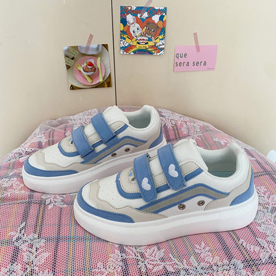 Rainbow Marshmallow Platform White Shoes Women New Magic