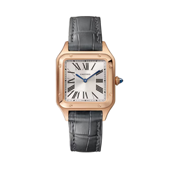 cartier santos-dumont 18k rose gold men's watch_2
