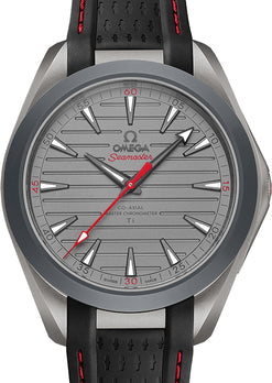 omega seamaster aqua terra gamma titanium alloy men's watch_1