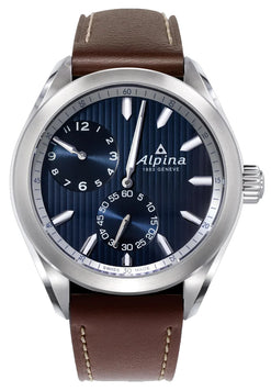 alpina alpiner regulator stainless steel men's watch_2