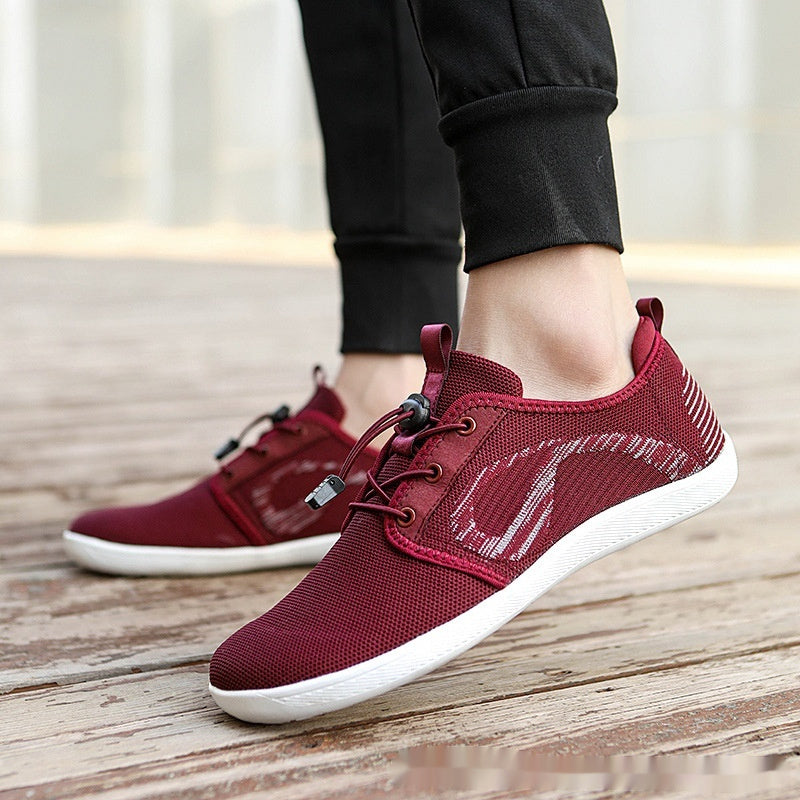 Men's Soft Bottom Plus Size Wide Toe Shoes