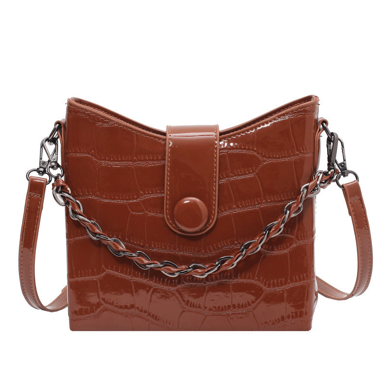 Casual PU Leather Bag | Lightweight Dumpling Style Portable Crossbody