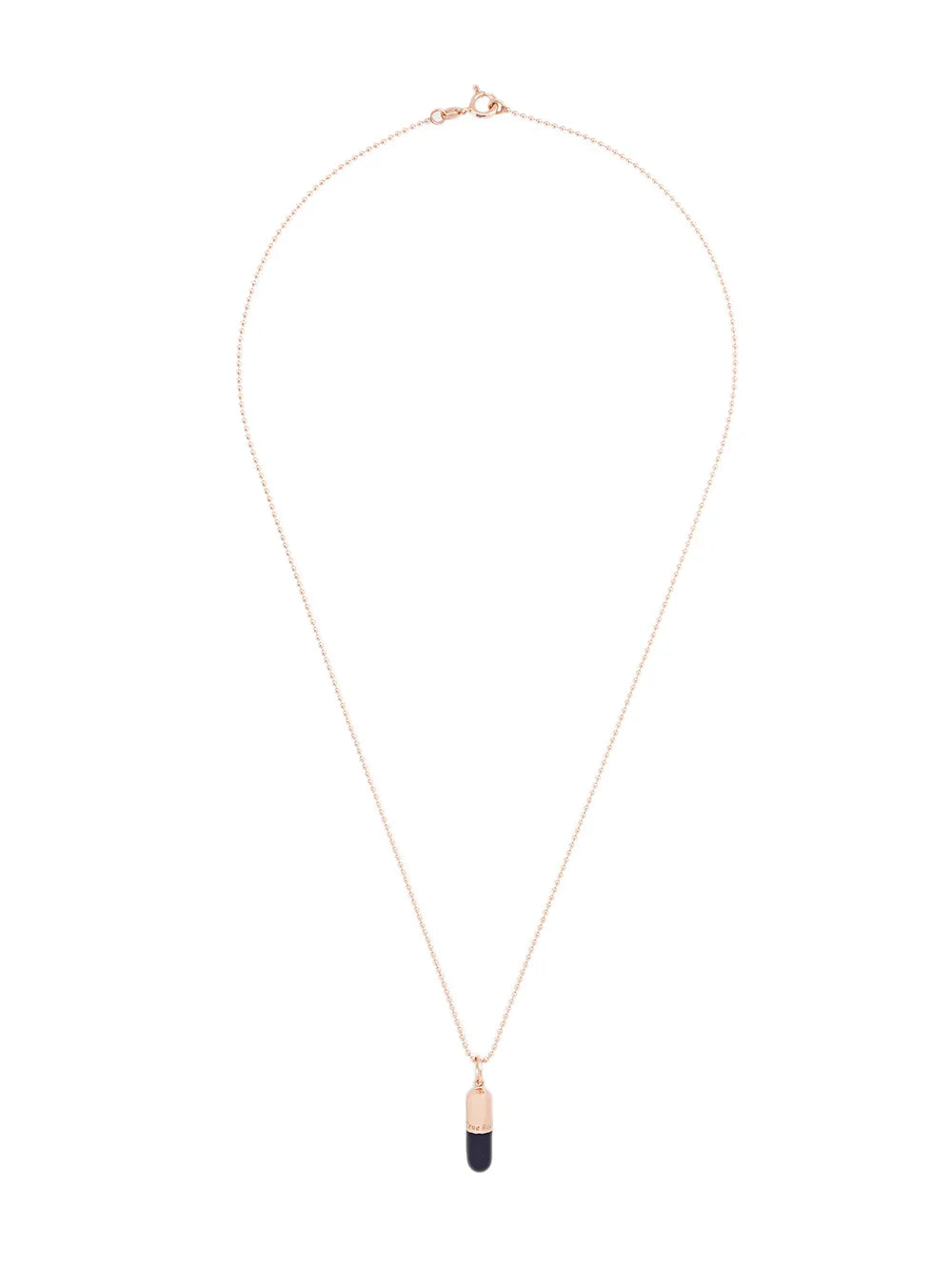 True Rocks small pill pendant necklace