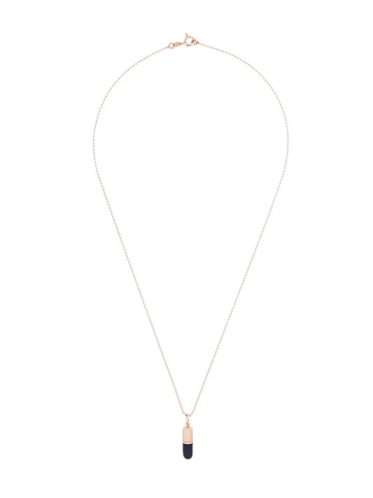 True Rocks small pill pendant necklace