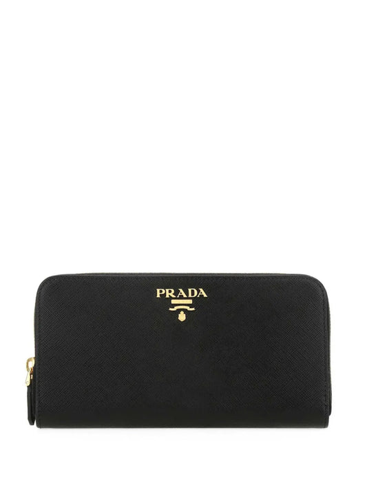 Prada large leather wallet