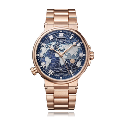 breguet marine hora mundi 18k rose gold men's watch_2