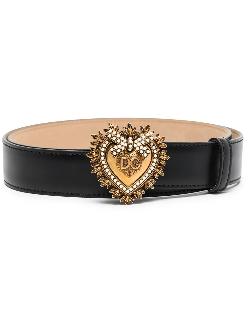 Dolce & Gabbana Devotion leather belt