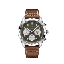 breitling classic avi chronograph 42 mm stainless steel men's watch_1