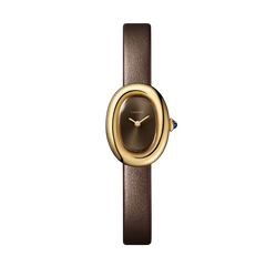 cartier baignoire 18k yellow gold lady's watch