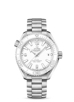 omega seamaster planet ocean co-axial master chronometer stainless steel lady's watch_1