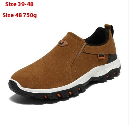 Men’s Frosted Outdoor Shoes – Casual Mountaineering & Hiking Style