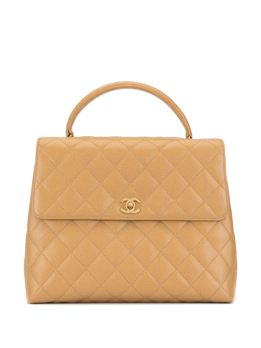 CHANEL 1998 quilted briefcase