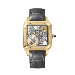 cartier santos-dumont 18k yellow gold men's watch