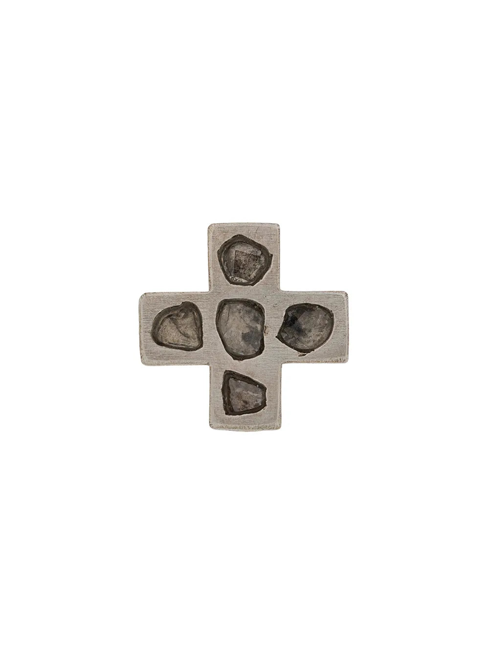 Parts of Four mega pavé diamond plus earring