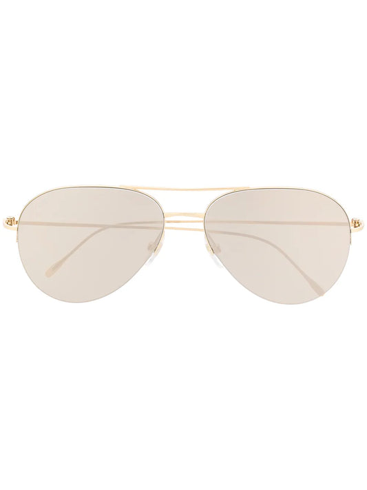Cartier Eyewear aviator frame sunglasses
