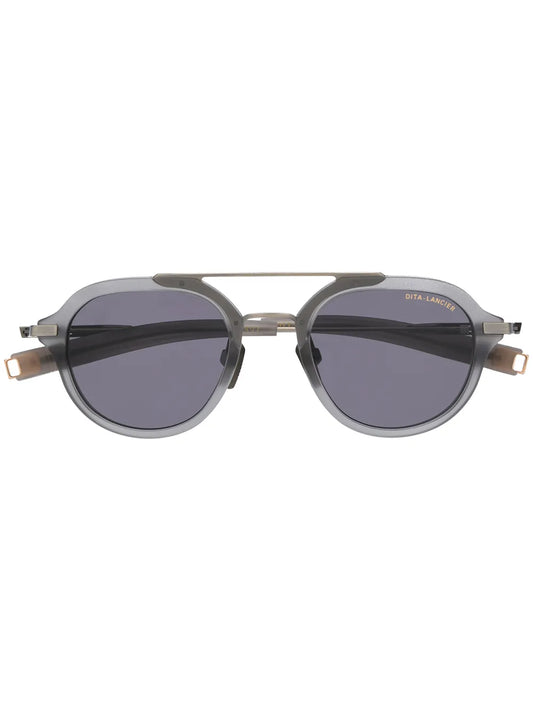 Dita Eyewear round pilot sunglasses