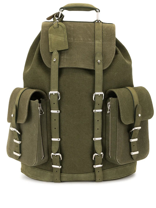 Readymade utility style canvas backpack