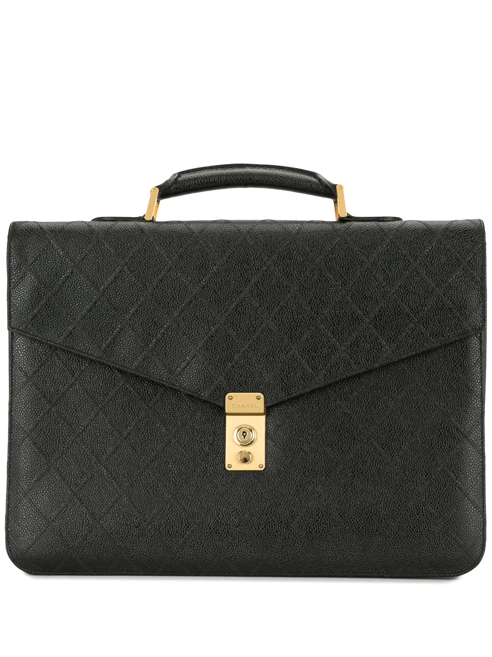 CHANEL 1995 Cosmos quilted briefcase
