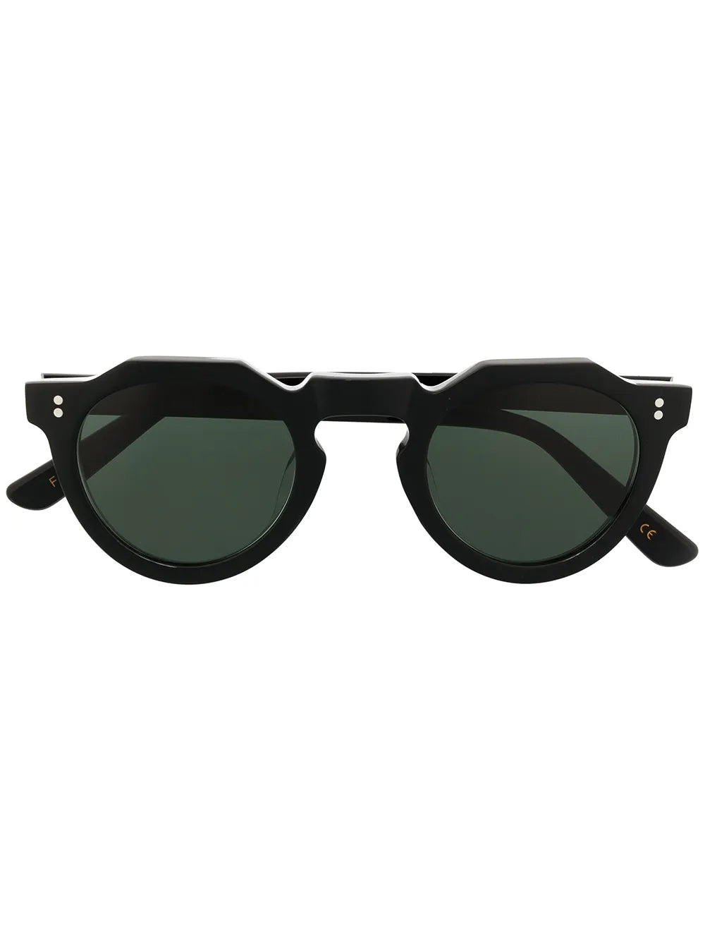 Lesca round frame sunglasses