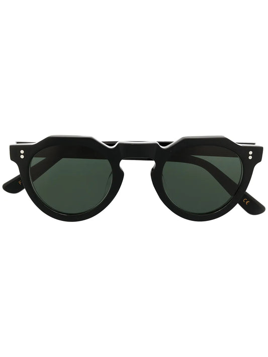 Lesca round frame sunglasses