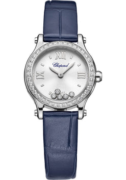 chopard happy sport stainless steel & diamonds lady's watch_1