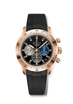 zenith chronomaster sport 18k rose gold men's watch