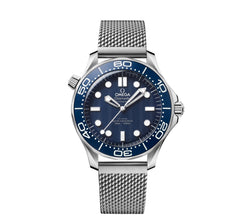 omega seamaster diver stainless steel & ceramic men's watch_6