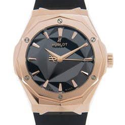 hublot classic fusion orlinski 18k king gold unisex watch_1