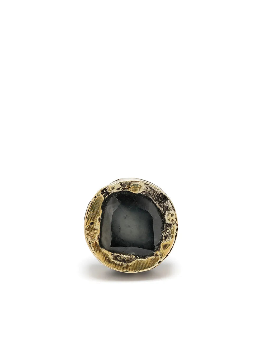 Parts of Four diamond single stud earring