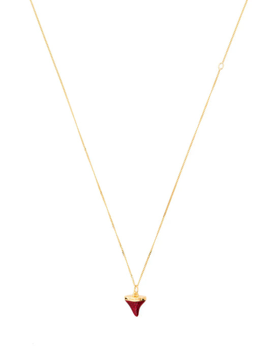 True Rocks shark tooth pendant necklace