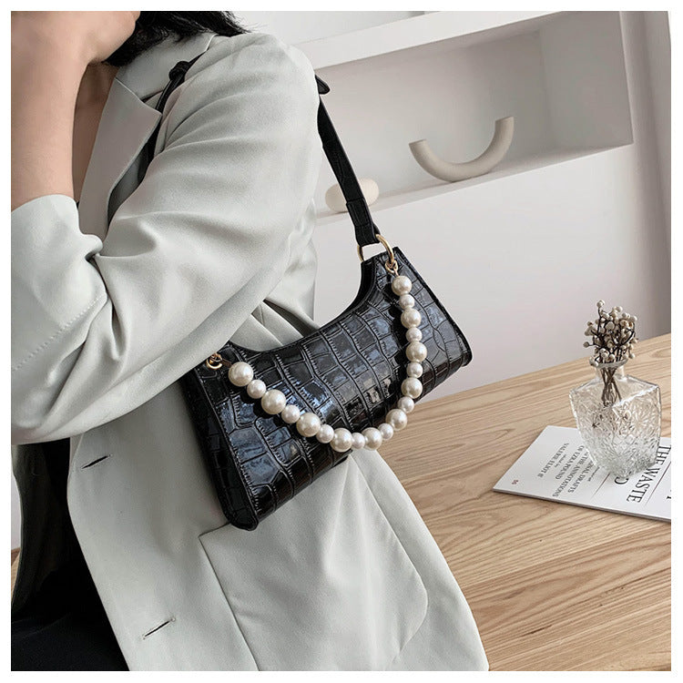 Summer Pearl Tide Korean Style All-Match Shoulder Bag for Women