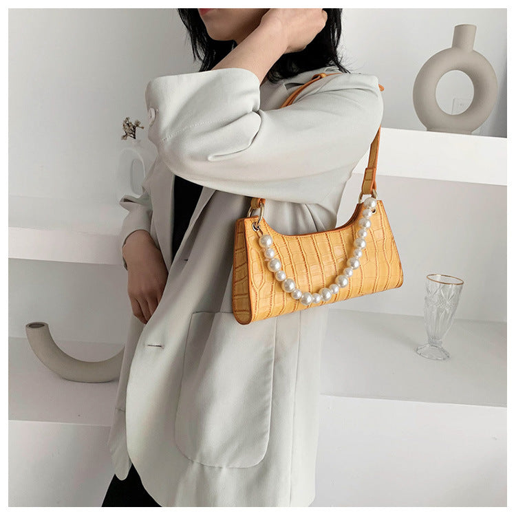 Summer Pearl Tide Korean Style All-Match Shoulder Bag for Women