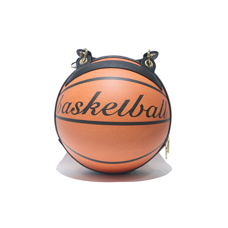 New Round Personalized Graffiti Basketball Chain Bag for Women