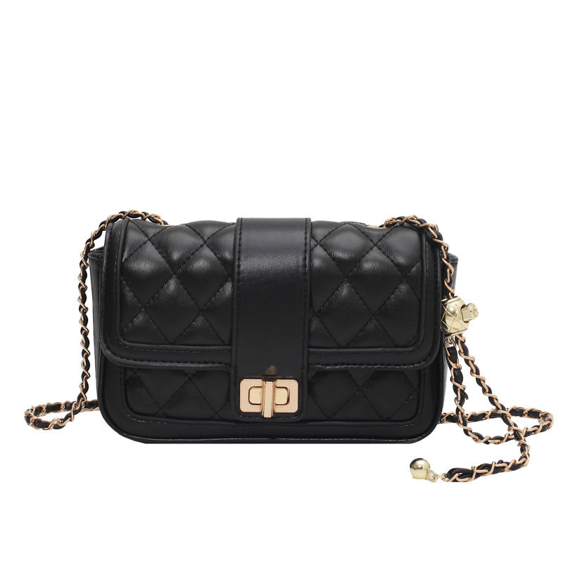 Lingge Small One-Shoulder Armpit Bag – Fashion Handbag for Women