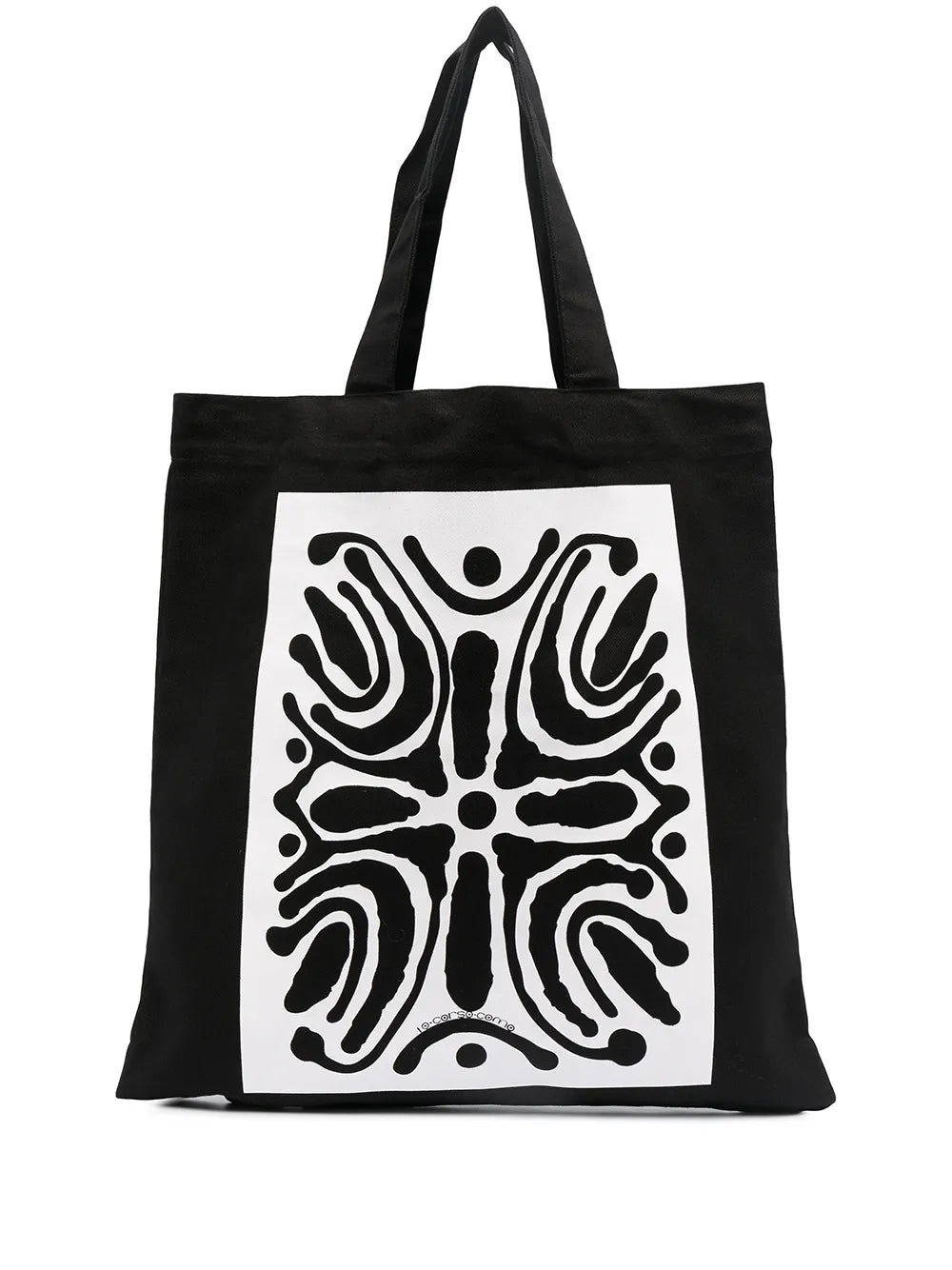 10 CORSO COMO abstract print tote bag