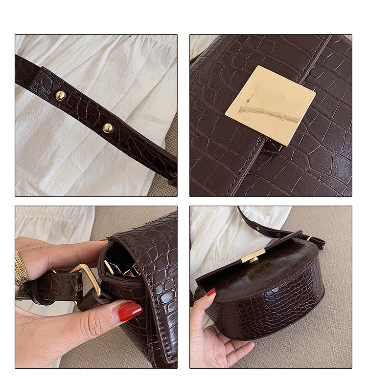 All-match Women's Messenger Bag – One-Shoulder Small Square Bag