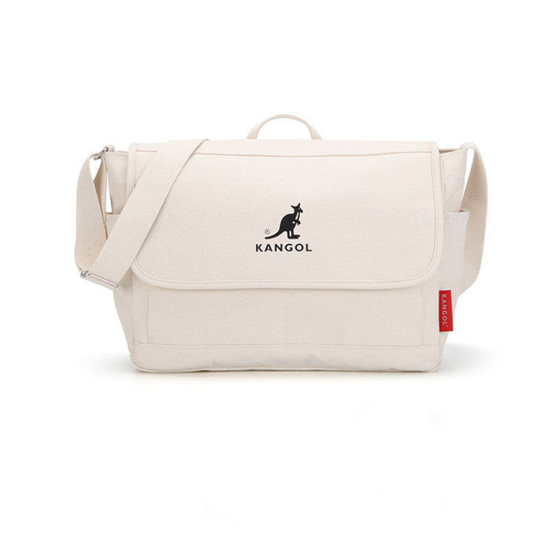 Women’s Canvas Kangaroo Bag – Trendy One-Shoulder Crossbody Tote