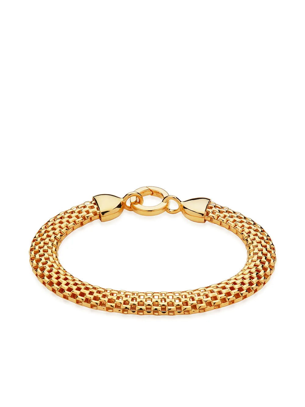 Monica Vinader Heirloom woven wide chain bracelet