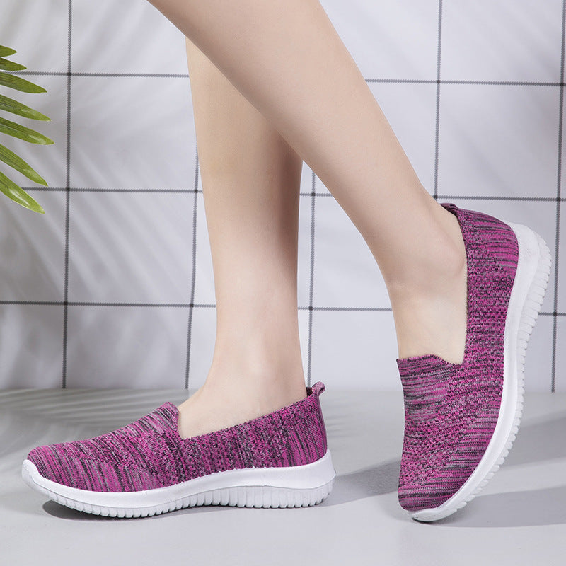 Women's Shoes Spring and Summer Breathable Casual Low-top Shoes Women